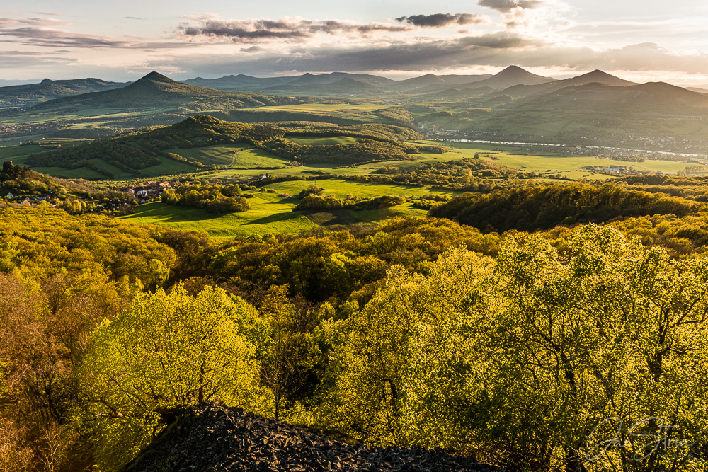 Spring in Czech Central Uplands