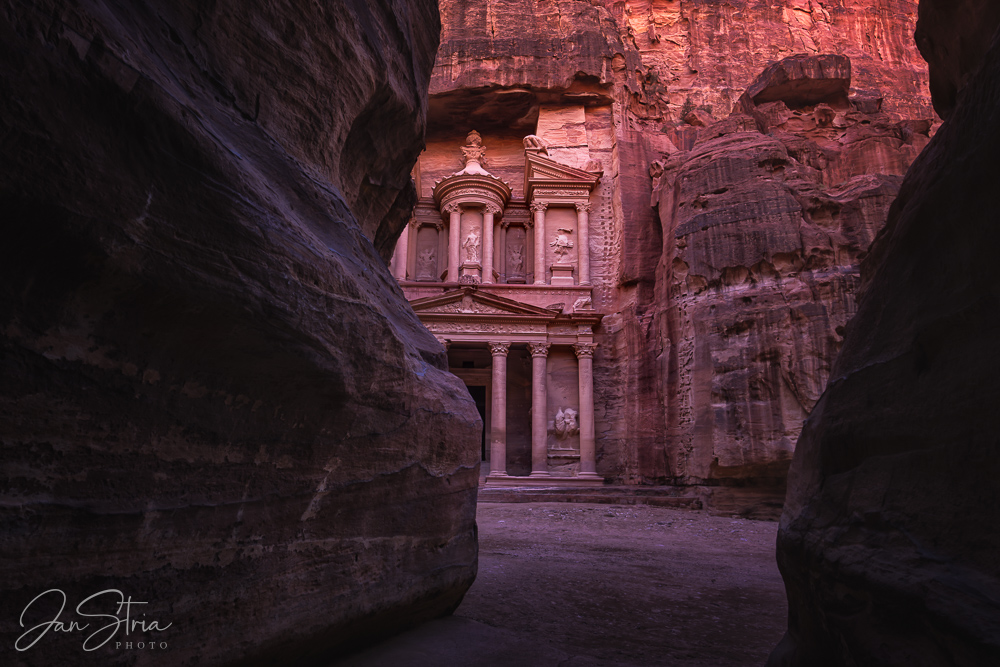 The Last Light in Petra